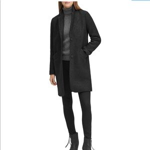 NWT Marc New York Paige Bouclé Coat Black Sz 8